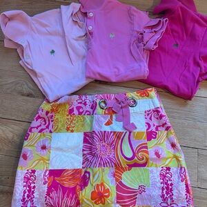 Lilly Pulitzer Polo Pale Pink top S